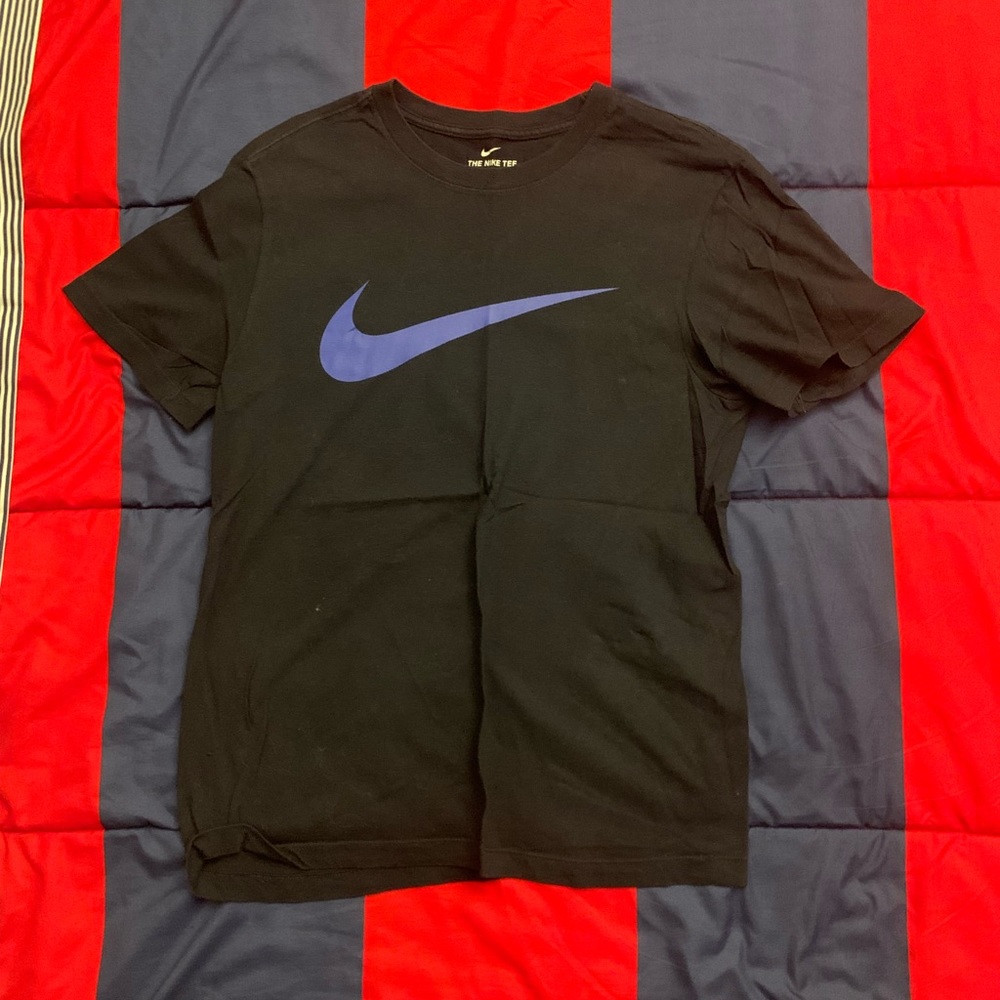 Dark blue Nike shirt